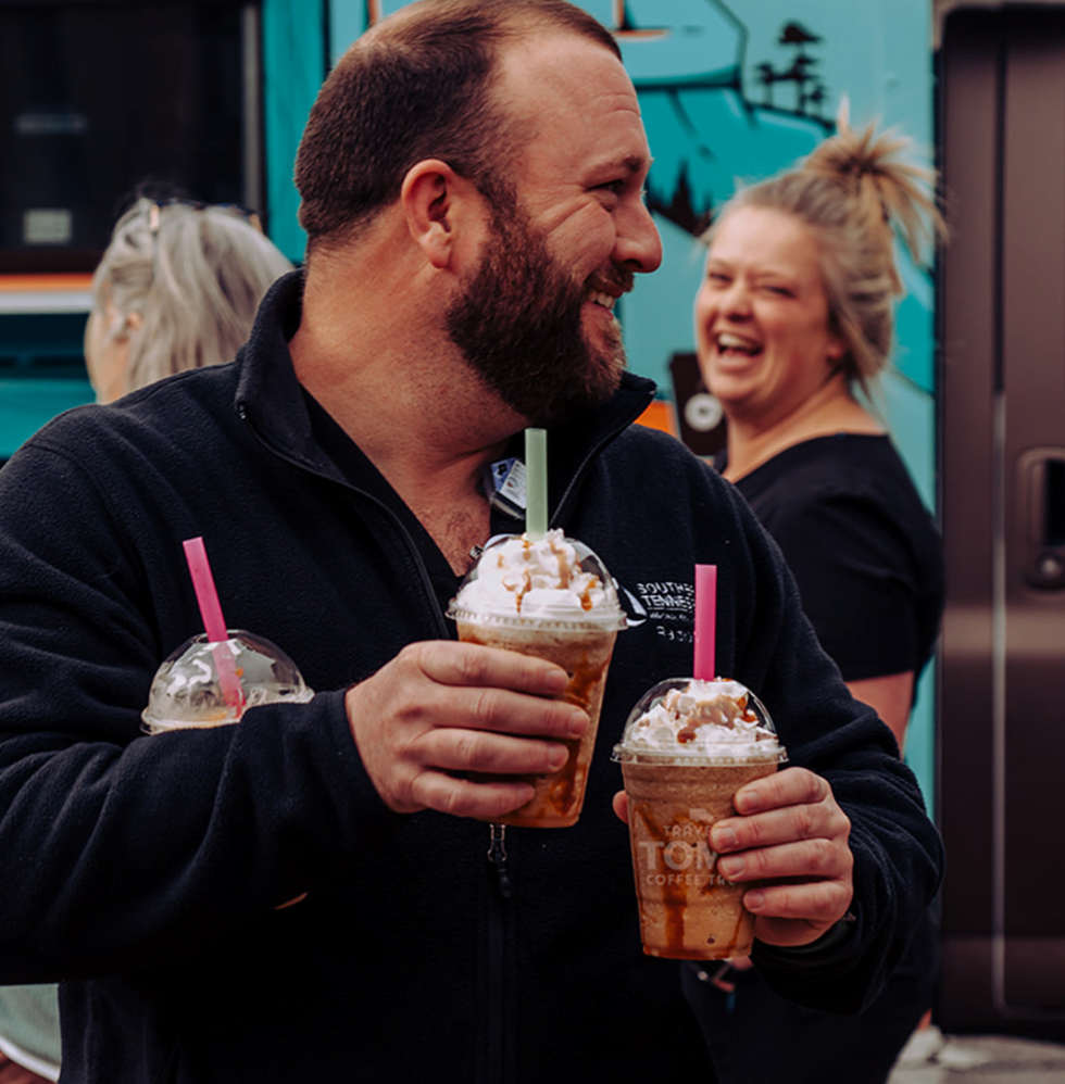 Frappe Travelin Toms Coffee Truck